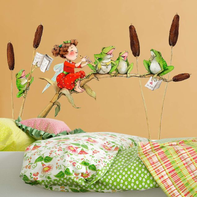 Decoración infantil pared Strawberrings Strawberry Faire - Concert with Frog Set