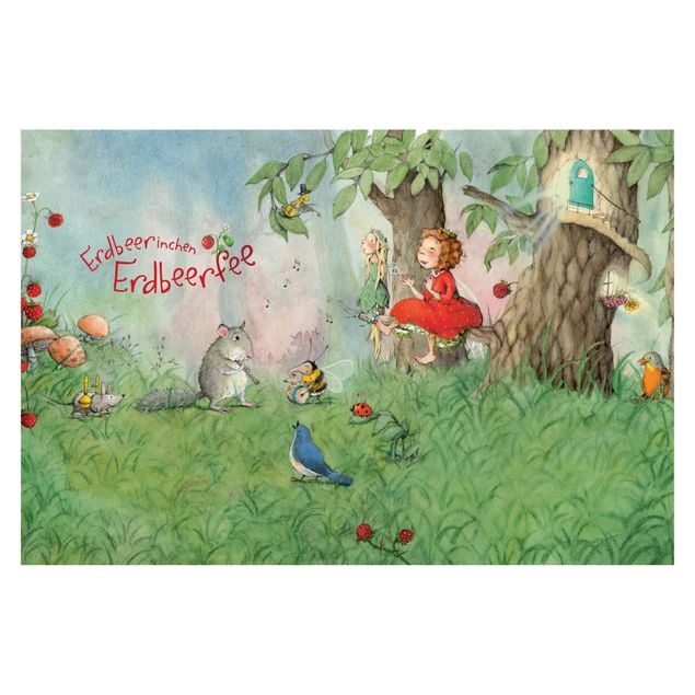 Papel de pared Little Strawberry Strawberry Fairy - Making Music Together