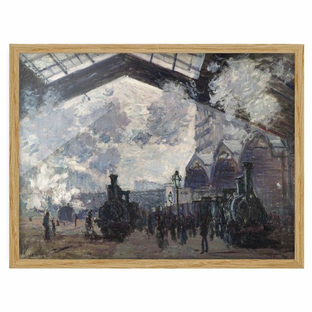 Cuadros famosos Claude Monet - Gare Saint Lazare