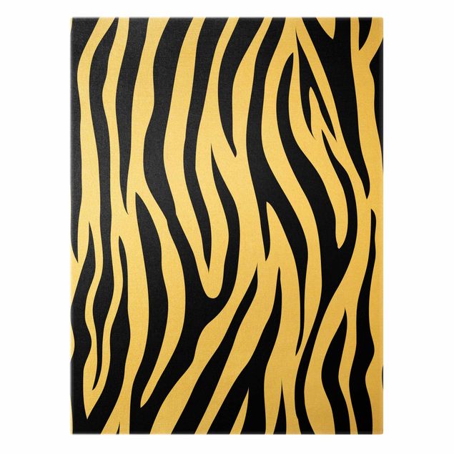 Lienzos decorativos Zebra Print