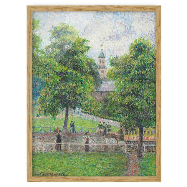 Cuadro Londres Camille Pissarro - Saint Anne's Church, Kew, London