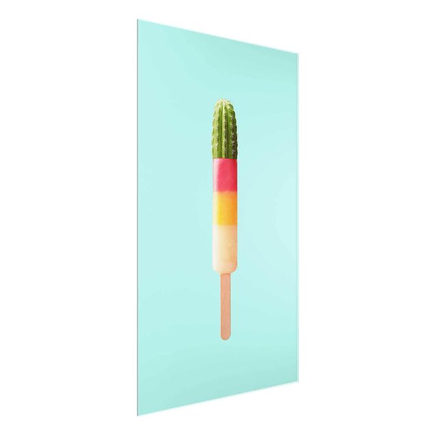 Cuadros modernos y elegantes Popsicle With Cactus