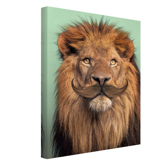 Cuadros león Lion With Beard