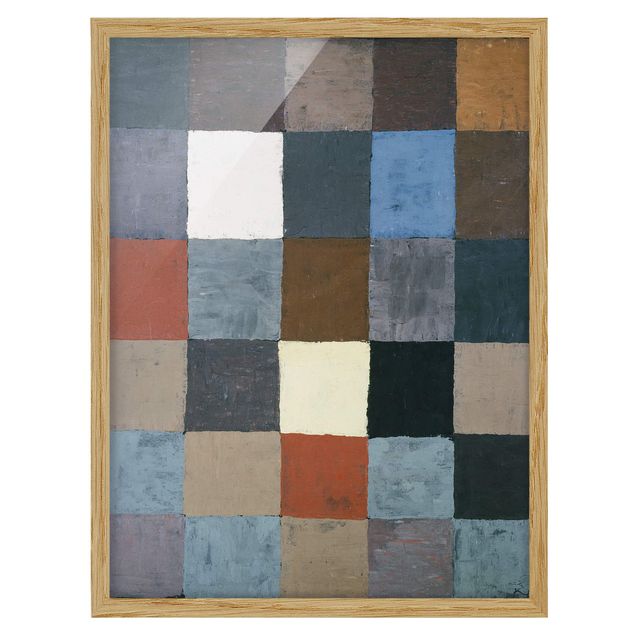 Estilos artísticos Paul Klee - Color Chart (on Gray)