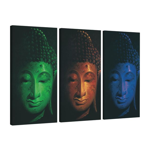 Cuadros modernos Triple Buddha