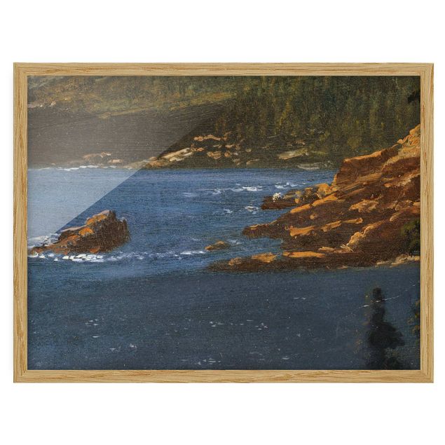 Láminas cuadros famosos Albert Bierstadt - California Coast