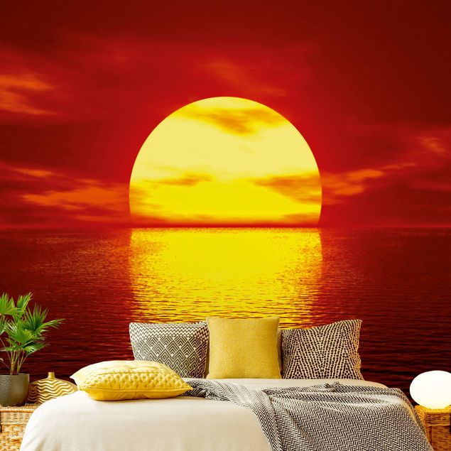 Papel pintado salón moderno Fantastic Sunset