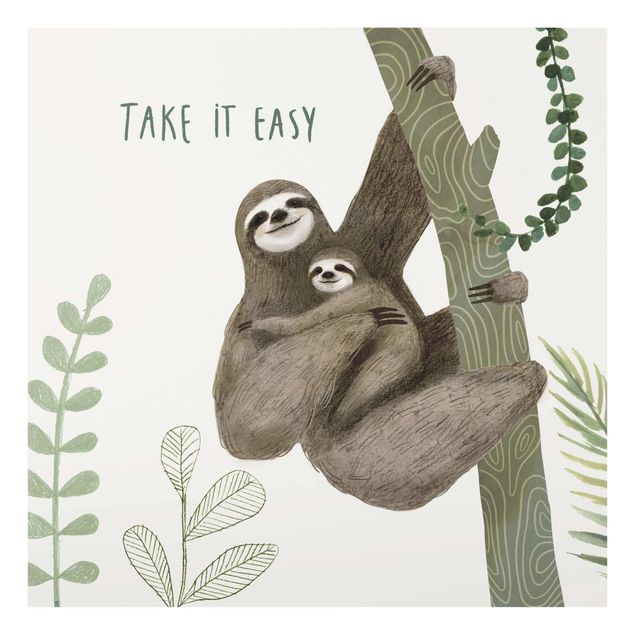 Cuadros decorativos Sloth Sayings - Easy