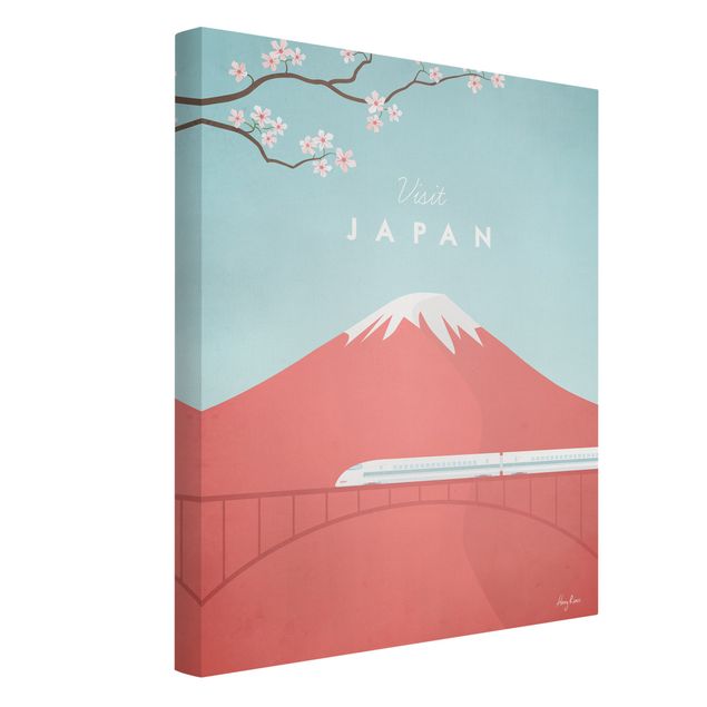 Cuadro con paisajes Travel Poster - Japan