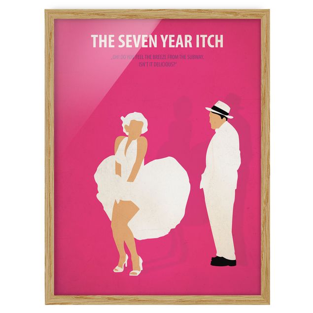 Cuadros retratos Film Poster The Seven Year Itch