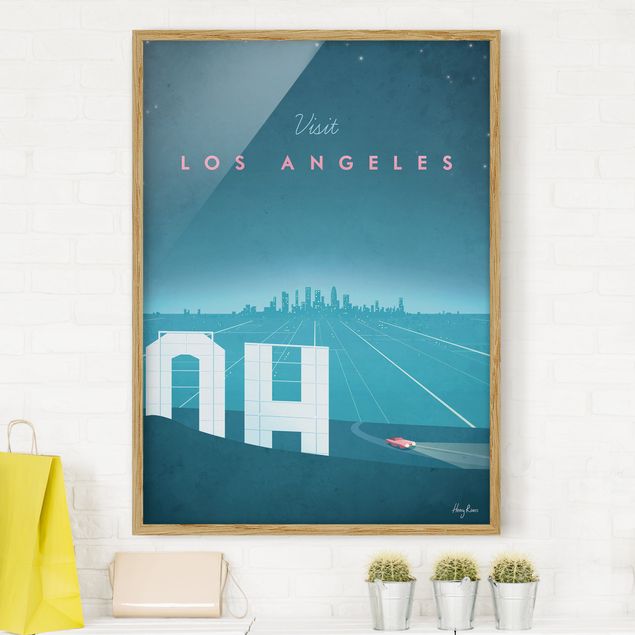Decoración cocina Travel Poster - Los Angeles