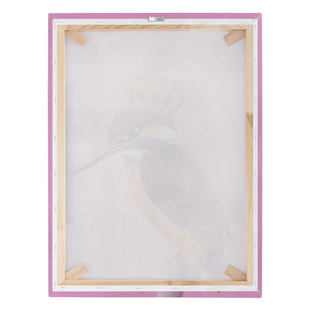 Cuadros Pink Kingfisher With Crown