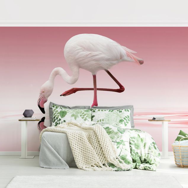 Decoración cocina Flamingo Dance