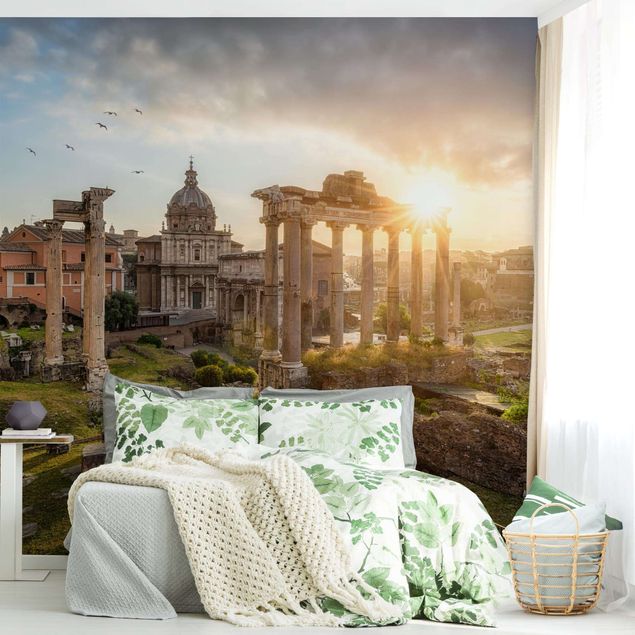 Papel pintado ciudad Forum Romanum At Sunrise