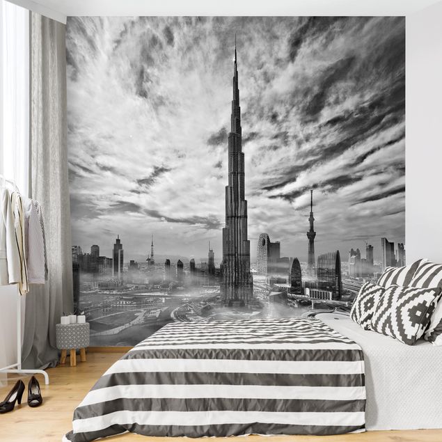 Papel pintado de nubes Dubai Super Skyline