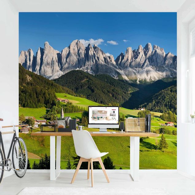 Papel pintado salón moderno Odle In South Tyrol