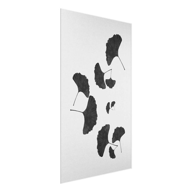 Cuadros decorativos modernos Ginkgo Composition In Black And White