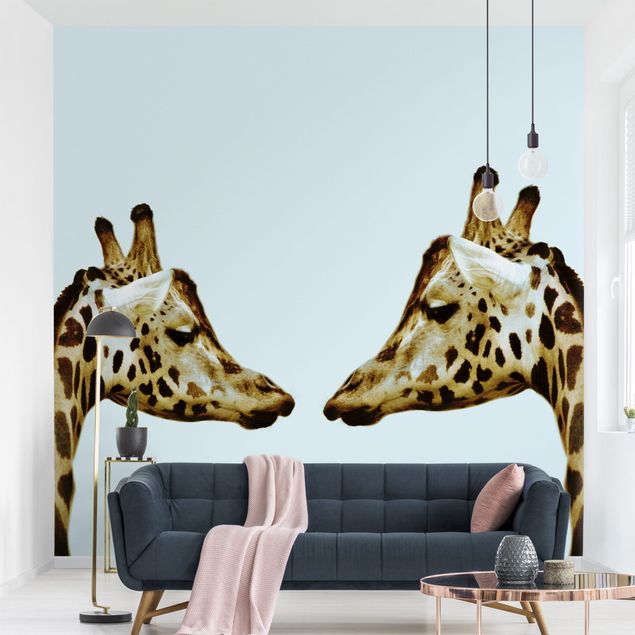 Decoración en la cocina Giraffes In Love