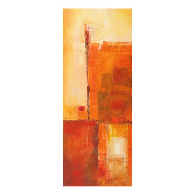 Cuadros marrón Petra Schüßler - Abstract Orange Brown