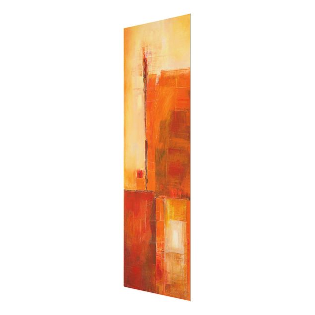 Cuadros naranja Petra Schüßler - Abstract Orange Brown