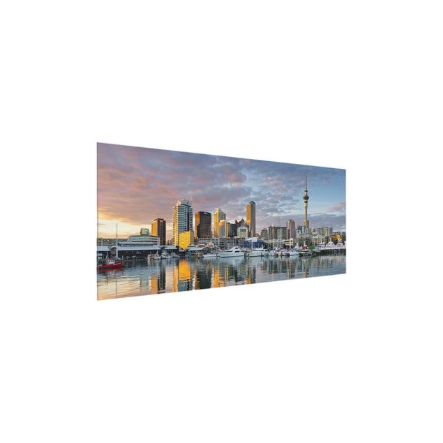 Cuadros Mirau Auckland Skyline Sunset