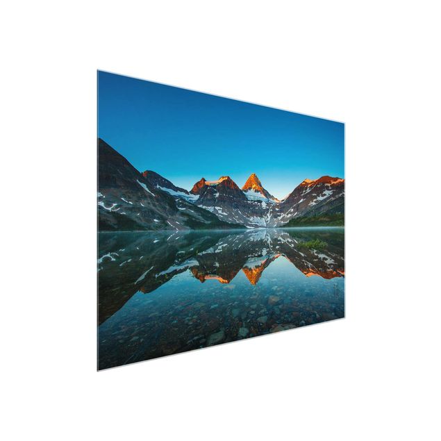 Cuadro con paisajes Mountain Landscape At Lake Magog In Canada