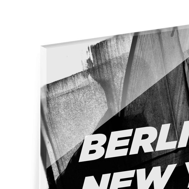 Cuadros de cristal arquitectura y skyline Berlin New York London