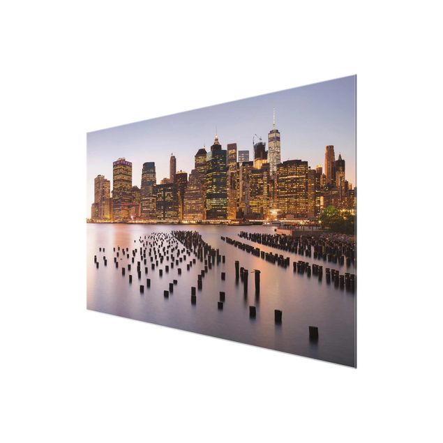 Cuadros modernos y elegantes View Of Manhattan Skyline