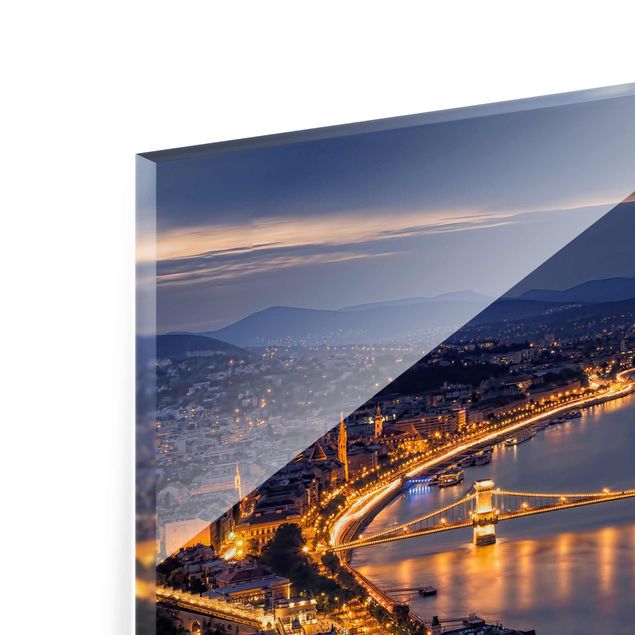 Tableros magnéticos de vidrio View Of Budapest