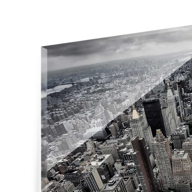 Cuadros modernos blanco y negro View Over Manhattan