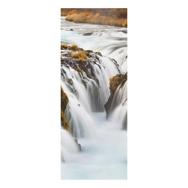 Cuadros naturaleza Brúarfoss Waterfall In Iceland