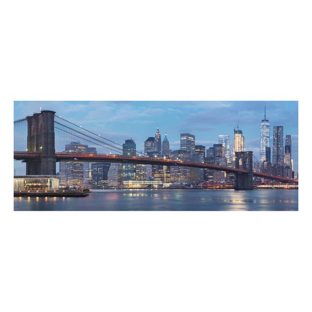 Cuadros arquitectura Brooklyn Bridge Manhattan New York