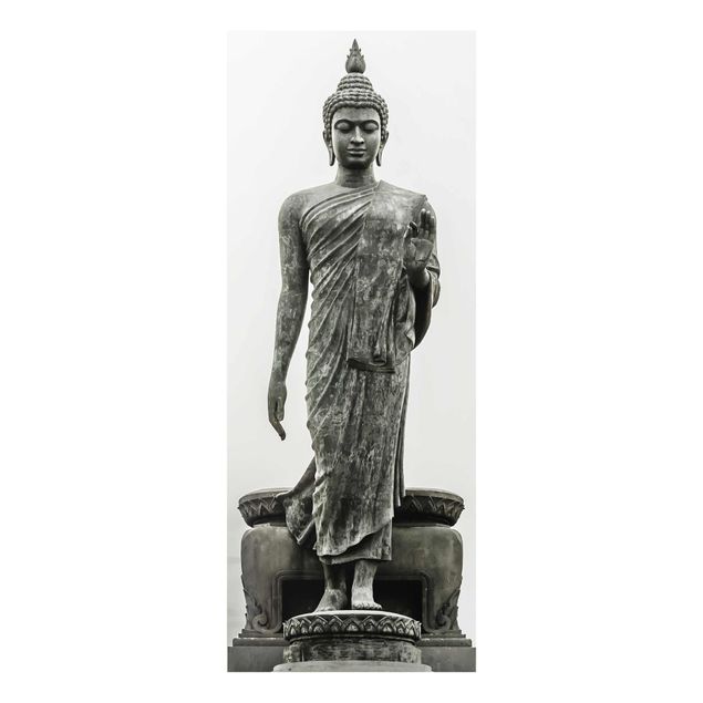 Cuadros a blanco y negro Buddha Statue