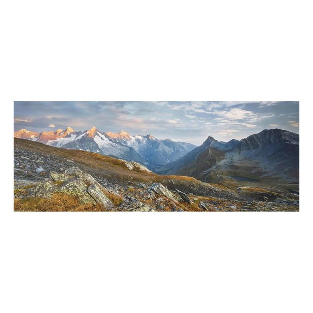Cuadros de paisajes naturales  Col De Fenêtre Switzerland