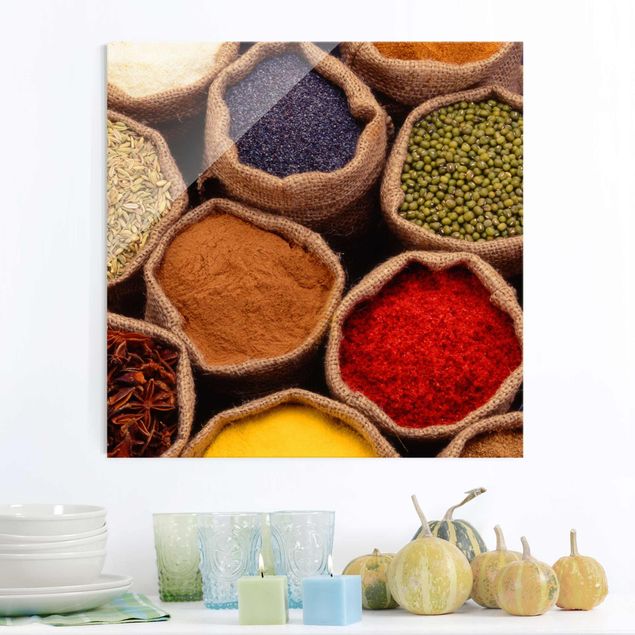 Decoración en la cocina Colourful Spices