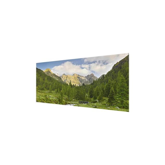 Cuadros de cristal paisajes Debanttal Hohe Tauern National Park