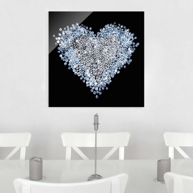 Cuadros románticos Diamond Heart