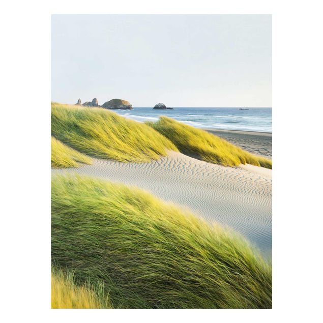 Cuadros con mar Dunes And Grasses At The Sea