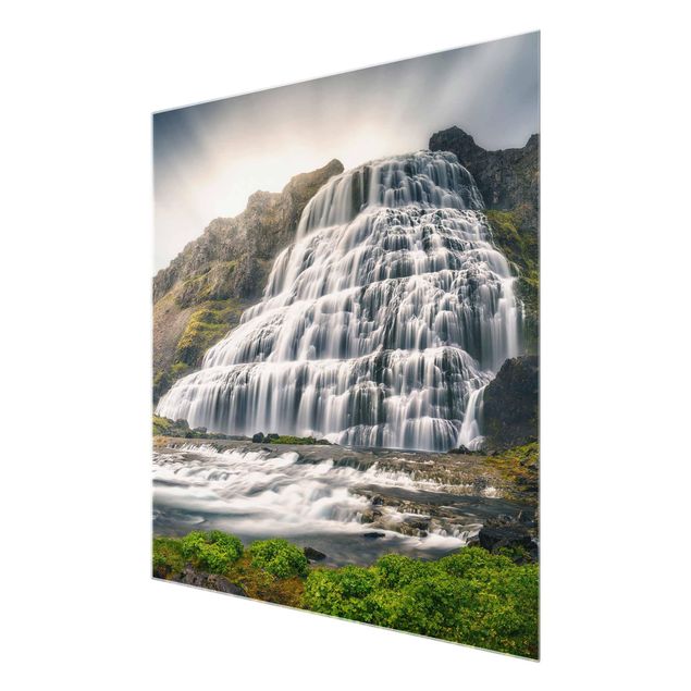 Cuadros modernos Dynjandi Waterfall