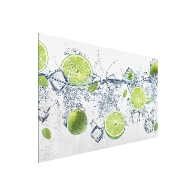 Tableros magnéticos de vidrio Refreshing Lime