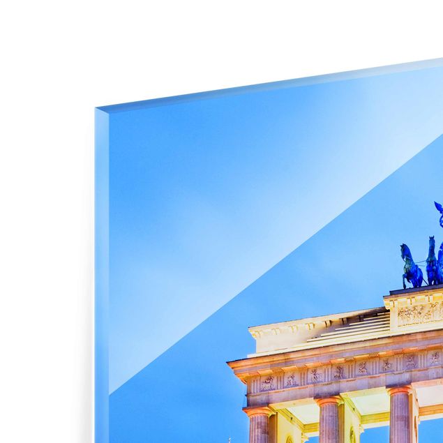Tableros magnéticos de vidrio Illuminated Brandenburg Gate