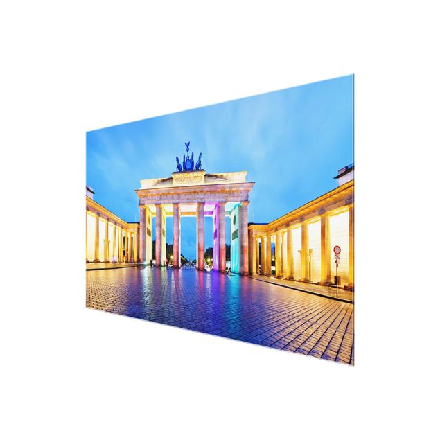 Cuadros ciudades Illuminated Brandenburg Gate