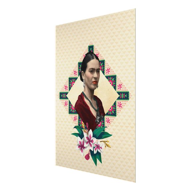 Frida Kahlo cuadros Frida Kahlo - Flowers And Geometry