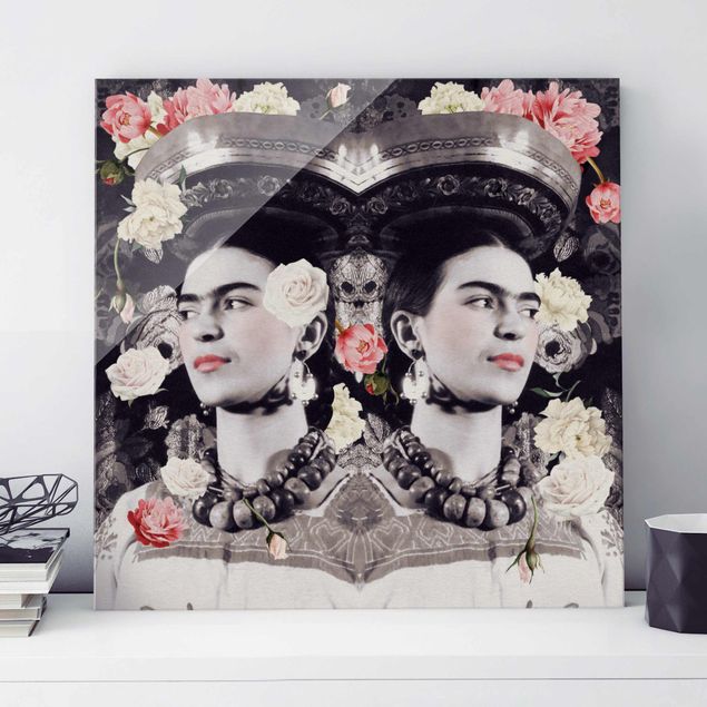 Decoración cocina Frida Kahlo - Flower Flood