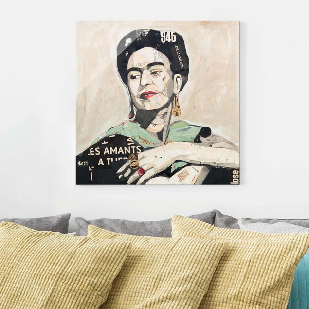 Láminas cuadros famosos Frida Kahlo - Collage No.4