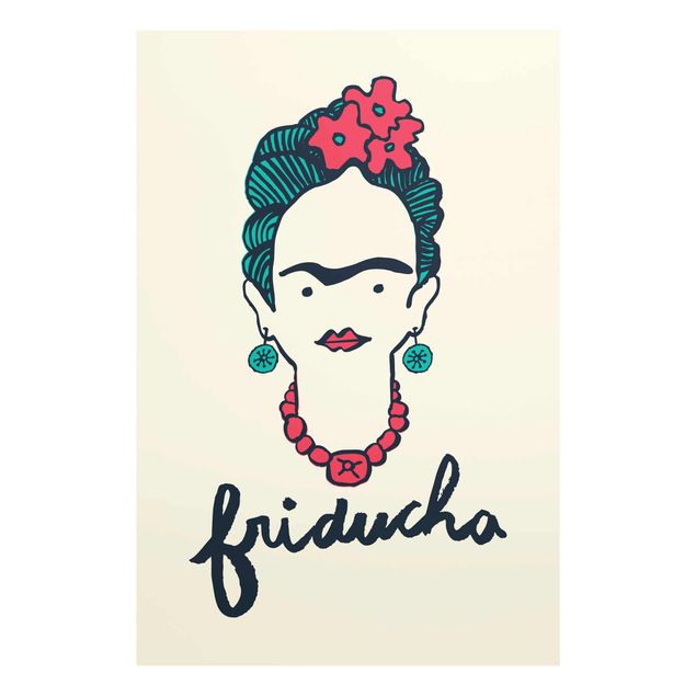 Cuadros retratos Frida Kahlo - Friducha