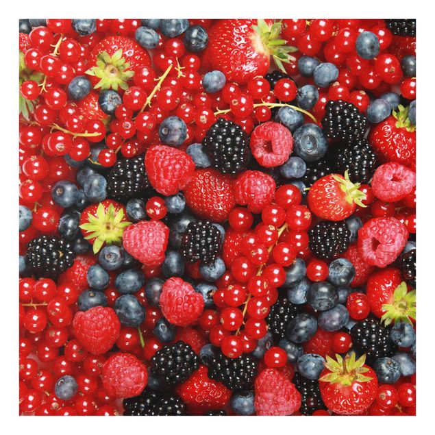 Cuadros rojos Fruity Berries