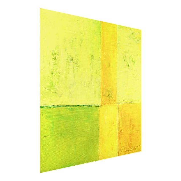 Cuadros abstractos modernos Petra Schüßler - Spring Composition 01