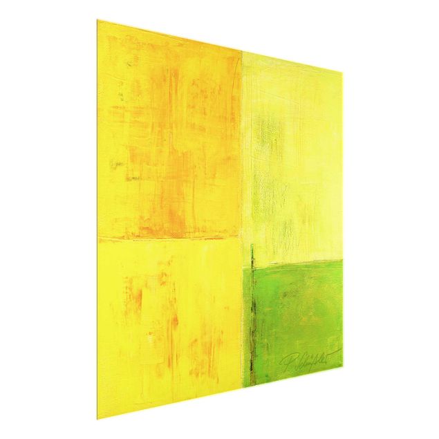 Cuadros abstractos modernos Petra Schüßler - Spring Composition 02