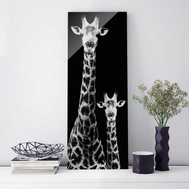 Decoración en la cocina Giraffe Duo black & white